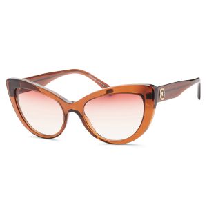 Versace Women's Fashion VE4388-53240P54 54mm Transparent Brown Sunglasses