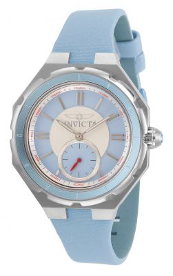 Invicta Women's 31664 Angel Quartz 3 Hand Light Blue Dial Watch