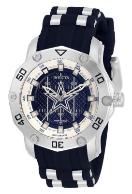 Invicta Women's 32881 NFL Dallas Cowboys Automatic 3 Hand Blue Dial Watch