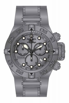 Invicta Men's 33721 Subaqua Quartz Chronograph Titanium Dial Watch