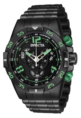 Invicta Men's 34984 Corduba Quartz Chronograph Black Dial Watch