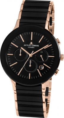 Jacques Lemans Men's Watch Stainless Steel Bracelet Quartz 1-1854C