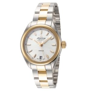 Alpina Women's AL-240MPW2C3B Comtesse 34mm MOP Dial Stainless Steel Watch