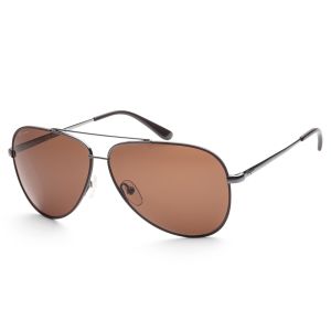 Salvatore Ferragamo Women's SF131S-6010067 60mm Gunmetal Cocoa Sunglasses