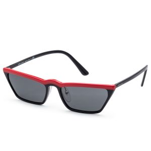 Prada Men's PR19US-YVH5S058 Fashion 58mm Red Black Sunglasses