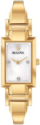 Bulova Classic Bangle Gold-Tone Ladies Watch 97P141