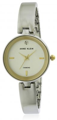Anne Klein Stainless Steel Ladies Watch AK-2493SVTT