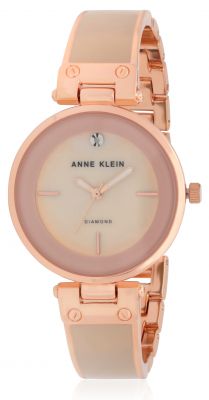 Anne Klein Classic Crystal Ladies Watch AK-2898BHRG