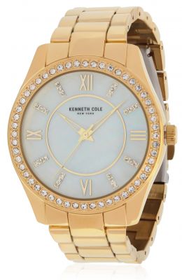 Kenneth Cole Gold-Tone Ladies Watch KC50739003