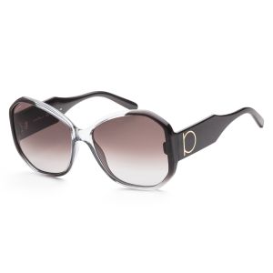 Salvatore Ferragamo Women's SF942S-6117007 Fashion 61mm Black Sunglasses