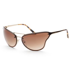 Prada Men's PR74VS-5AK6S169 Fashion 69mm Gold Frame Sunglasses