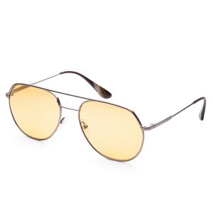 Prada Men's PR55US-5AV0B757 Fashion 57mm Grey Sunglasses