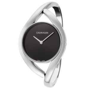 Calvin Klein Women's K8U2S111 Party 28mm Black Dial Stainless Steel Watch