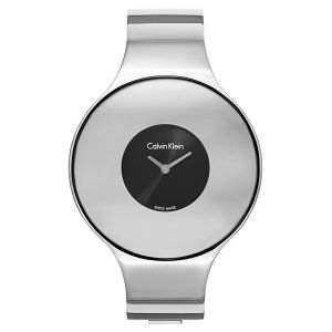 Calvin Klein, Seamless, Women's Watch, Stainless Steel Case, Stainless Steel Bracelet, Swiss Quartz (Battery-Powered), K8C2S111