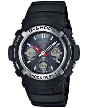 Casio Men's AW-590-1AHDR G-Shock Quartz Black Dial Watch