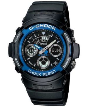 Casio Men's AW-591-2AHDR G-Shock Quartz Black Dial Watch