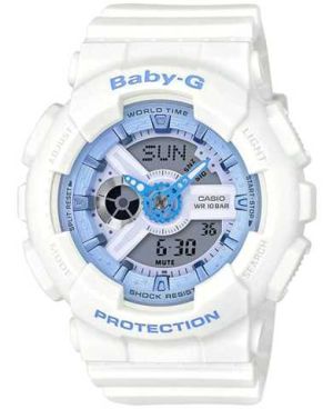 Casio Women's BA-110BE-7ADR Baby-G Quartz Blue Dial Watch