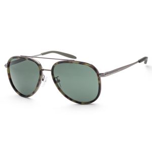 Michael Kors Men's MK1104-100371-57 Fashion 57mm Shiny Gunmetal Sunglasses